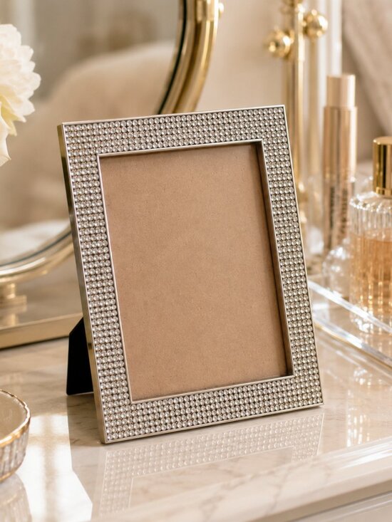 Other - Rhinestone Photo Frame Glam Vanity Desk Décor Frame